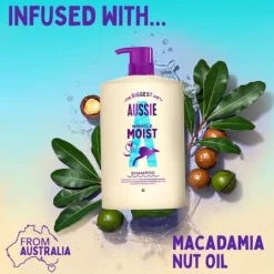 Aussie Miracle Moist Schampo 1000 ml