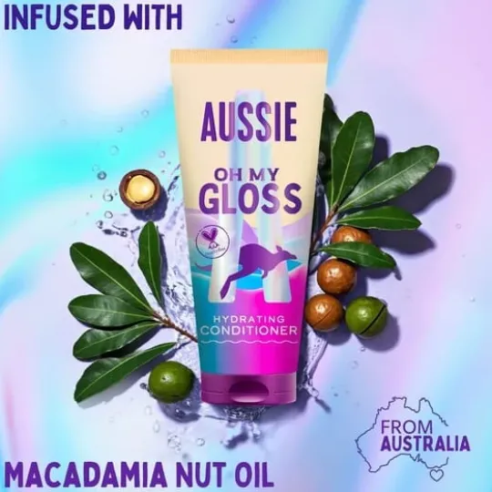 Aussie Oh My Gloss Hydrating Conditioner 200 ml