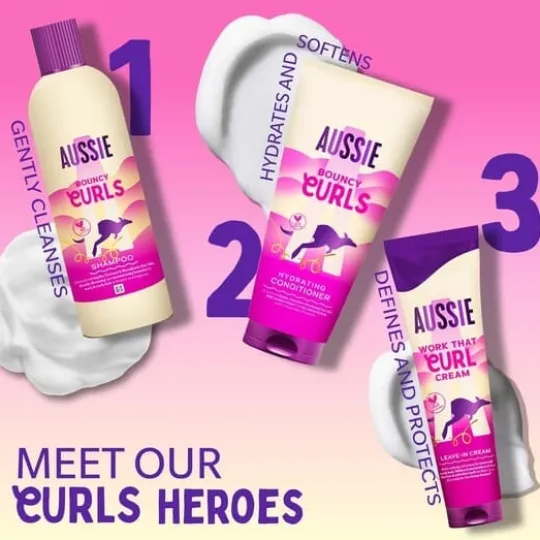 Aussie Work That Curl Cream 160 ml