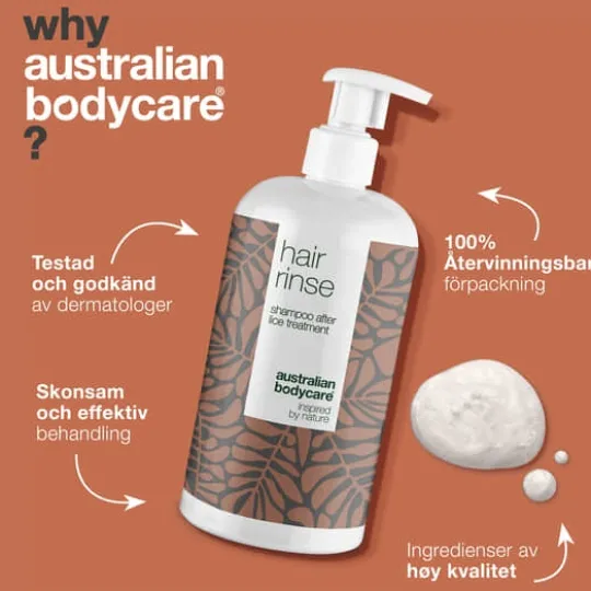 Australian Bodycare Hair Rinse Lusschampo 500 ml