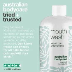 Australian Bodycare Mouth Wash with Chlorhexidine 500 ml
