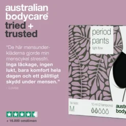 Australian Bodycare Period Pants Midi Light Flow M