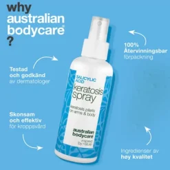 Australian Bodycare Salicylic Acid Keratosis Spray 100 ml