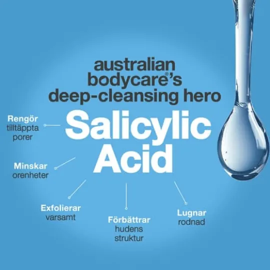 Australian Bodycare Salicylic Acid Face Toner 2% BHA exfoliant 150 ml