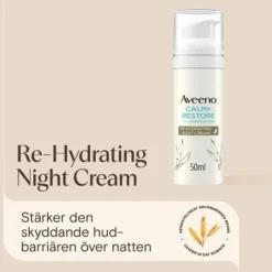 Aveeno CALM+RESTORE Re-Hydrating Night Cream 50 ml