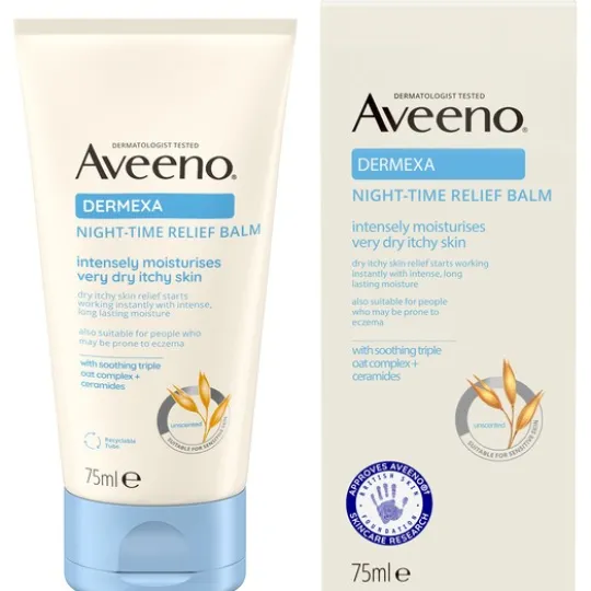 Aveeno Dermexa Night-time Relief Balm 75 ml