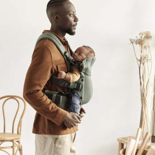 BabyBjörn Baby Carrier Harmony 3D Mesh Dark Green