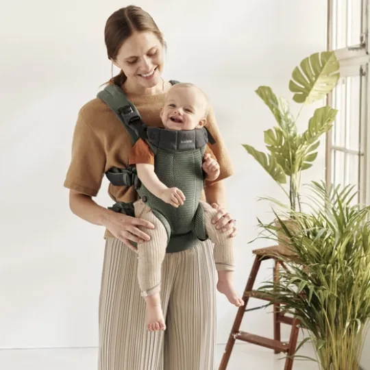 BabyBjörn Baby Carrier Harmony 3D Mesh Dark Green