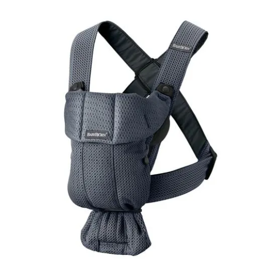 BabyBjörn Bärsele Mini 3D Mesh Antracitgrå