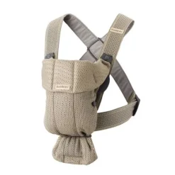 BabyBjörn Bärsele Mini 3D Mesh Gråbeige
