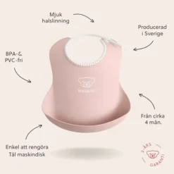 BabyBjörn Haklapp Blekrosa