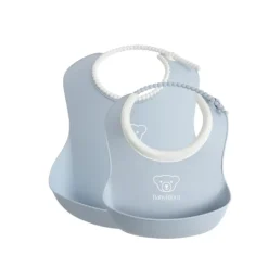 BabyBjörn Haklappsset Blekblå 2-pack
