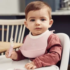 BabyBjörn Haklappsset Blekrosa 2-pack