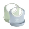 BabyBjörn Liten Haklapp Grön/Blå 2-pack