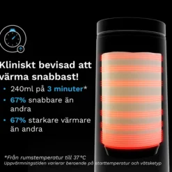 Baby Brezza Superfast Portable Bottle Warmer Black