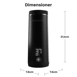 Baby Brezza Superfast Portable Bottle Warmer Black