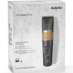 BaByliss Hårklippare Graphite Precision E987E