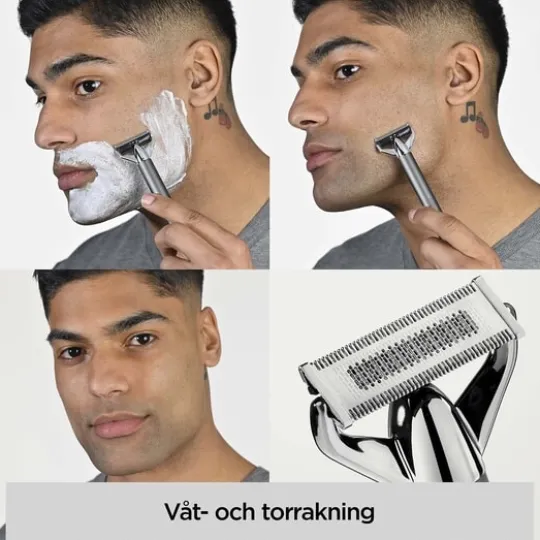 BaByliss Skäggtrimmer Super-X Metal X Blade Chrome OT996E