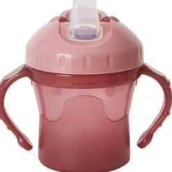 Bambino Easy Sip! Spillproof cup with Soft Spout Pink 190 ml
