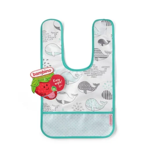 Bambino Easy wipe Bib Mint