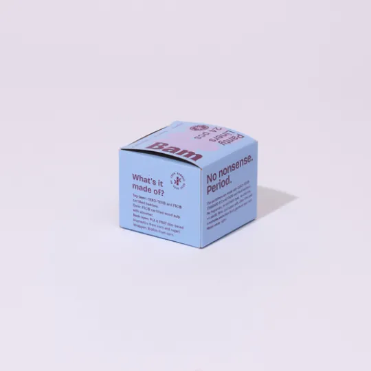 BAM Organic Bamboo Liners 24 st