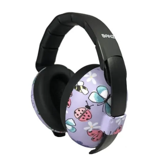 Banz Ear Muffs Baby Butterfly