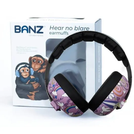 Banz Ear Muffs Baby Peace Pink
