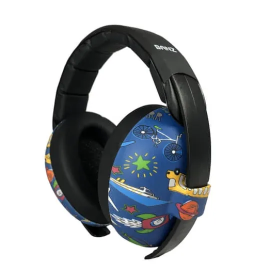 Banz Ear Muffs Baby Transport Blue