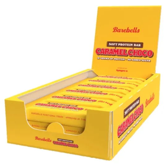 Barebells Soft Bar Caramel Choco 55 g 12-pack