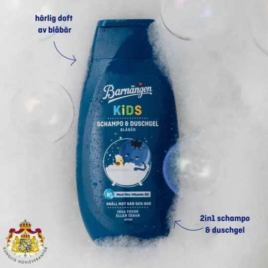 Barnängen Kids Schampo Blåbär 250 ml
