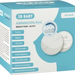 2B Baby Amningsinlägg 3D 60-pack