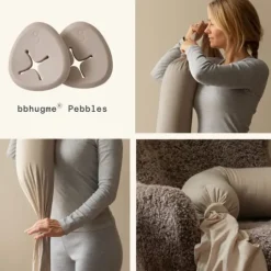 bbhugme Amningskudde Seashell Beige