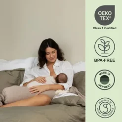 bbhugme Amningskudde Seashell Beige