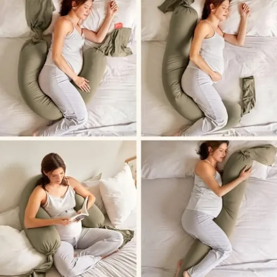 Bbhugme Gravidkudde Dusty Olive