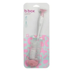 b.box 2-i-1 Flaskborste Rosa