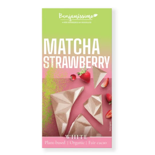 Benjamissimo Matcha & Jordgubb EKO 60 g