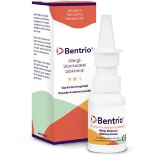 Bentrio Nässpray Allergiblockerare 20 ml