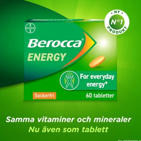 Berocca Energy 60 tabletter