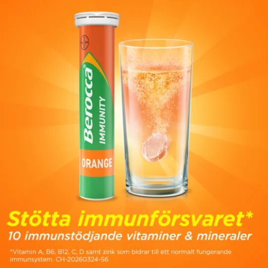 Berocca Immunity Orange 30 brustabletter