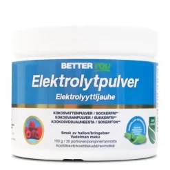 Better You Elektrolytpulver Hallon 150 g