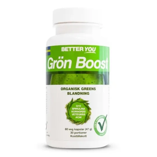 Better You Grön Boost Kapslar 60 kaps