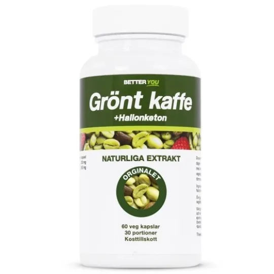 Better You Grönt kaffe + Hallonketon 60 kapslar