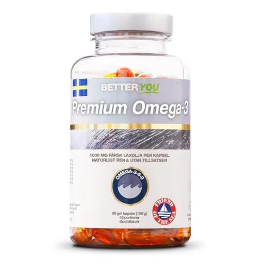 Better You Premium Omega-3 90 kapslar