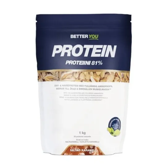 Better You Ärt- och havreprotein Salted Caramel 1 kg