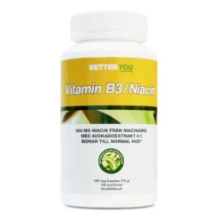 Better You Vitamin B3 Niacin 100 kapslar