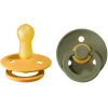 BIBS Colour Latex Size 2 Honey Bee/Olive 2-pack