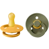 BIBS Colour Latex Size 1 Honey Bee/Olive 2-pack