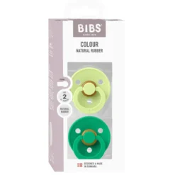 BIBS Colour Latex Size 2 Matcha/Cactus 2-pack
