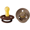 BIBS Colour Latex Size 2 Mocha/Dark Oak 2-pack