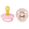 BIBS Colour Latex Size 2 Petal/Baby Pink 2-pack